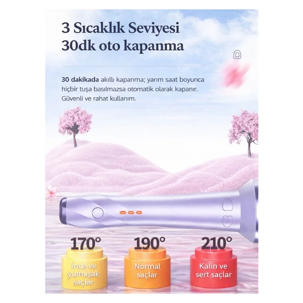 Nave NV-388 Otomatik Saç Maşası - Görsel 5