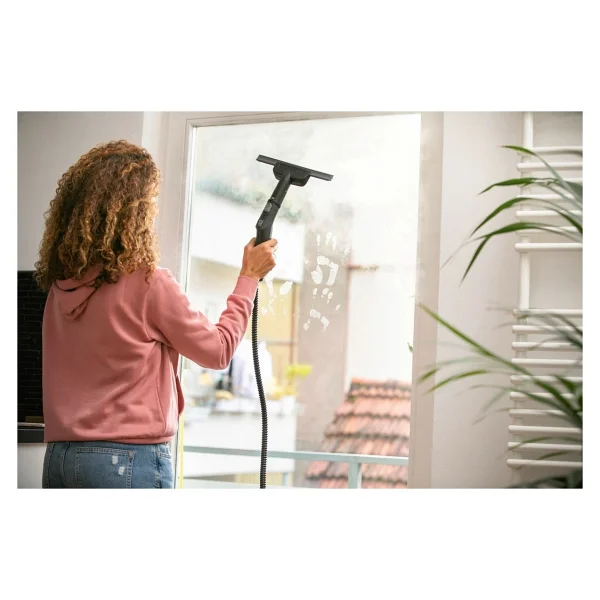 Karcher Sc4 Easyfix Prime 2200 W Buharlı Temizlik Makinesi Cam Ve Halı Aparatlı 30 Bezli Set - Beyaz - Görsel 2