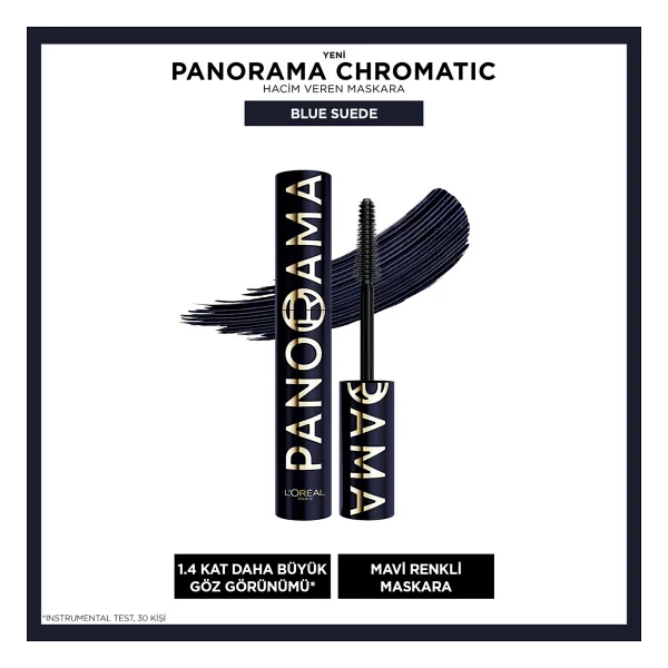 L'oreal Paris Panorama Chromatic Hacim Veren Maskara - Görsel 8