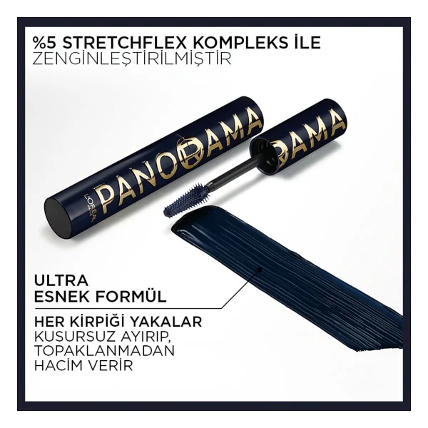 L'oreal Paris Panorama Chromatic Hacim Veren Maskara - Görsel 5