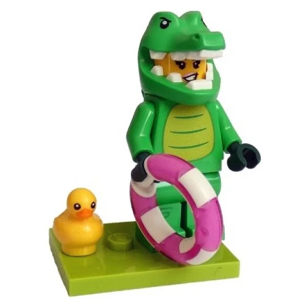 Lego 71051 Minifigures Hayvanlar Seri 28 Crocodile Costume - Görsel 2
