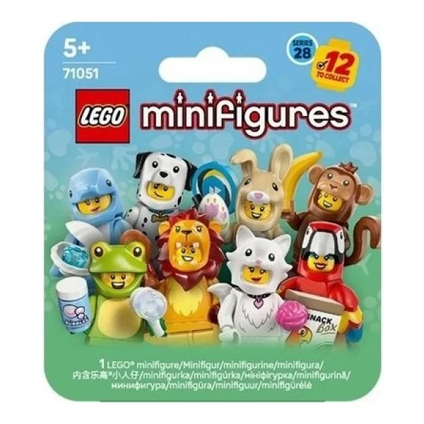 Lego 71051 Minifigures Hayvanlar Seri 28 Crocodile Costume - Görsel 3