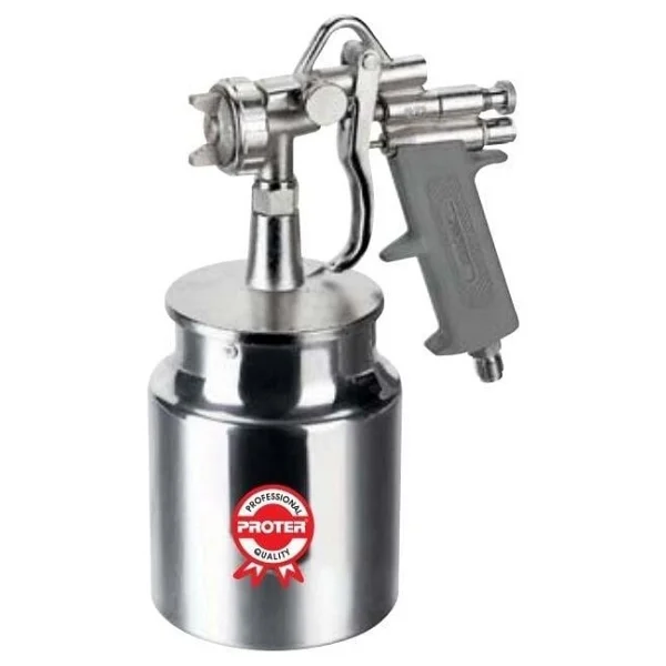 Proter G-70 1000 Ml Alttan Depolu Boya Tabancası - Görsel 2