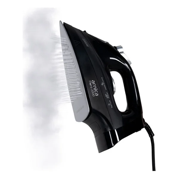 Arnica Flora 2000 Ut61044 Siyah Gümüş 2000 W Buharlı Ütü - Görsel 3
