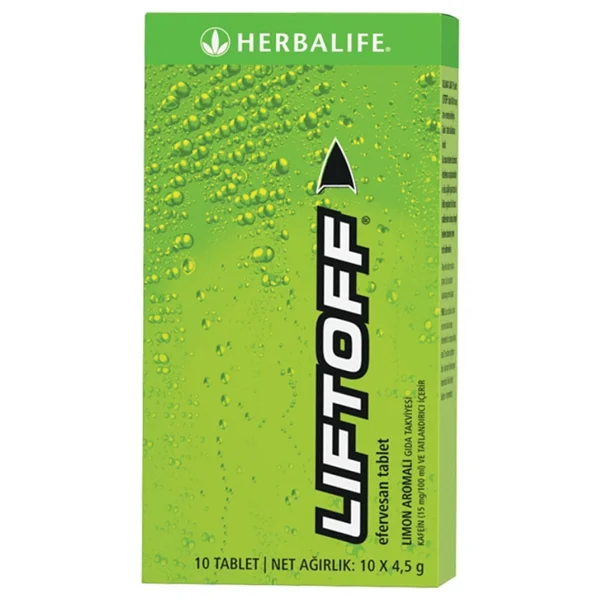 Herbalife Liftoff Efervesan Içecek Limon Aromalı - Görsel 2