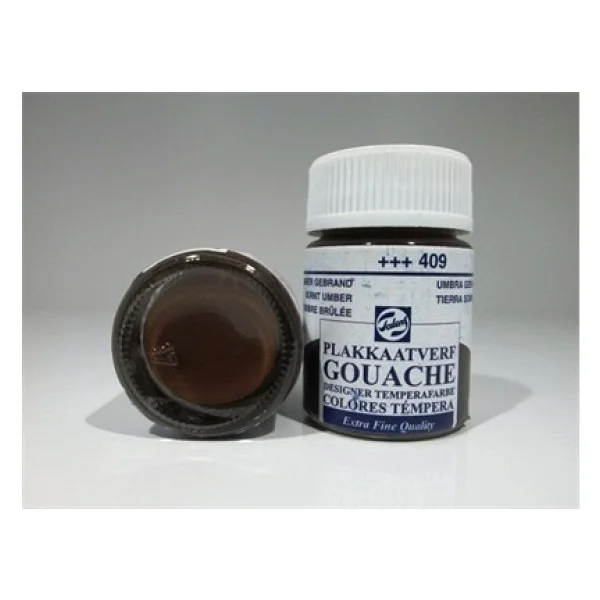 Talens 16 ml Guaj Boya 409 Burnt Umber - Görsel 4