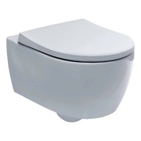 Geberit Icon Asma Klozet 53 Cm (Gizli Montaj) - Icon Soft Klozet Kapak, Beyaz 501.003.00.1-500.670.01.1 - Görsel 4
