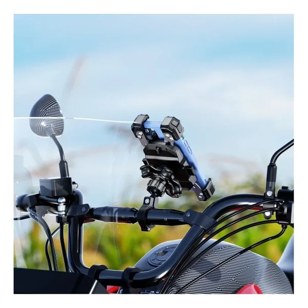 Nukrotech M11 Motosiklet Telefon Tutucu - Görsel 8
