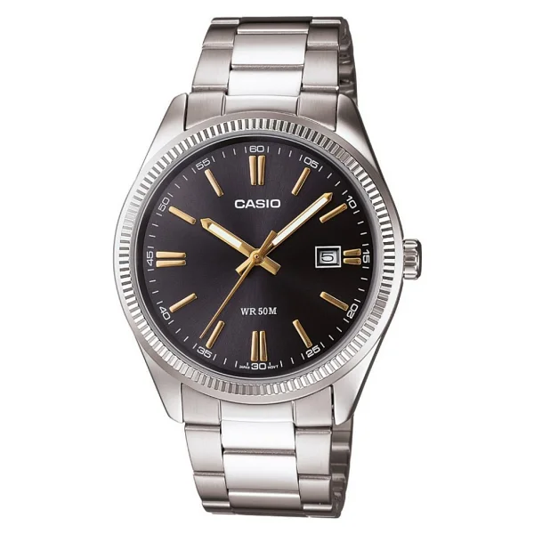 Casio Standart Mtp-1302d-1a2vdf Siyah Erkek Kol Saati - Görsel 2