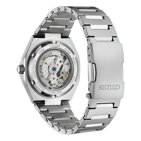 Citizen Super Titanium Zenshin 60 Nk5020-58p Kahverengi Erkek Kol Saati - Görsel 4