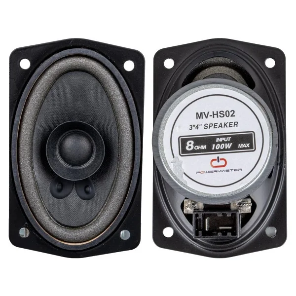 Magicvoice Mv-Hs02 100 W 7.5x10 Cm 8 Ohm Oval Oto Hoparlör - Görsel 3