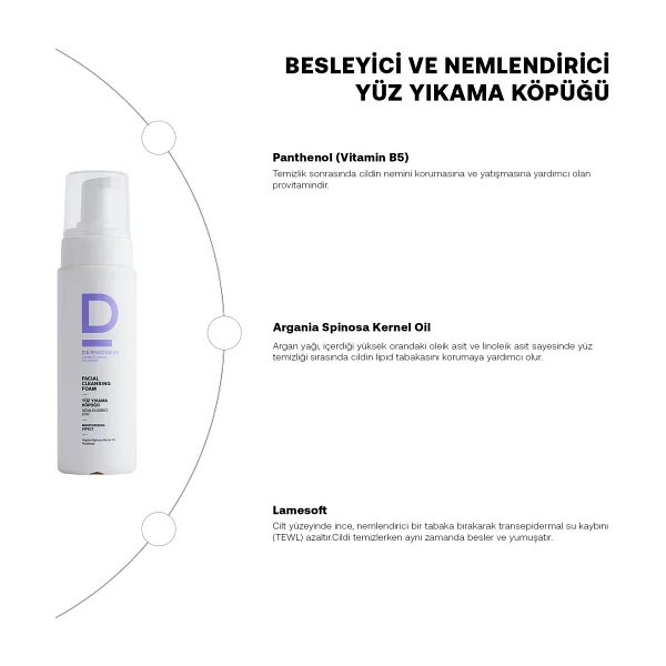 Dermoskin Nemlendirici Etki 200 Ml Yüz Temizleme Köpüğü - Görsel 3