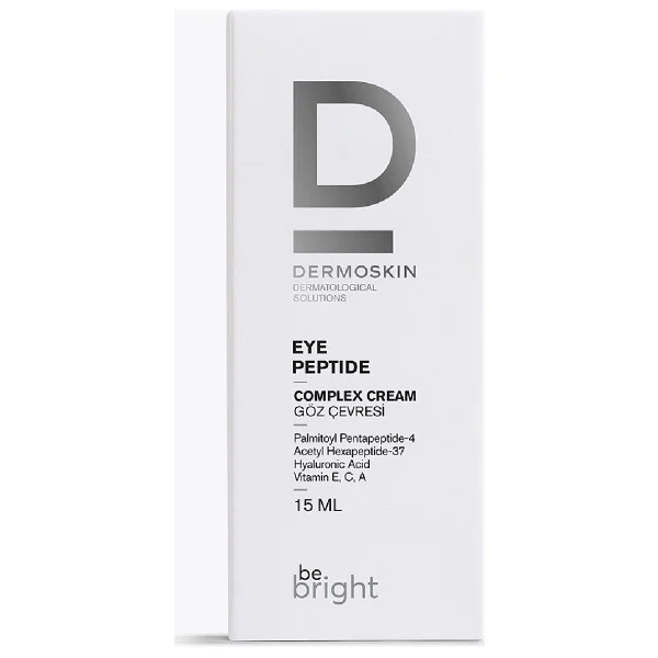 Dermoskin Be Bright Göz Çevresi Peptit Kompleks Krem 15 Ml - Görsel 4