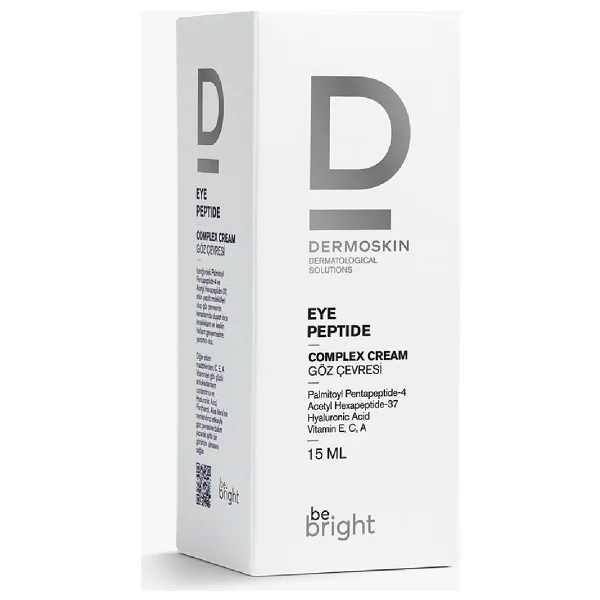 Dermoskin Be Bright Göz Çevresi Peptit Kompleks Krem 15 Ml - Görsel 5