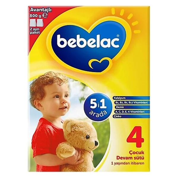 Bebelac 4 Devam Sütü 800 Gr - Görsel 10