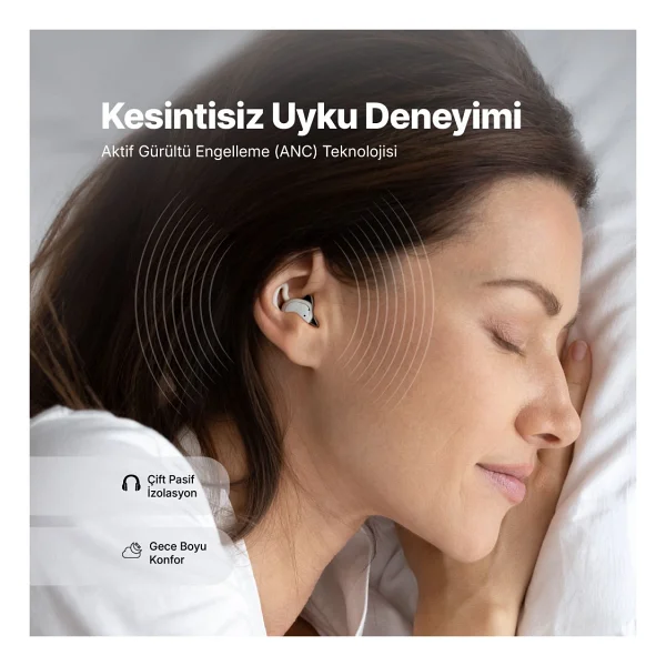 Ttec Airbeat Dream 2km173 ANC TWS Kulak İçi Bluetooth Kulaklık - Görsel 9