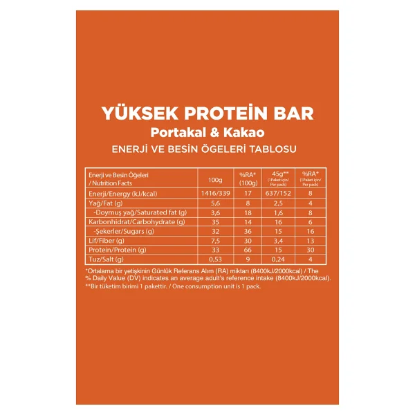 Fellas Yüksek Protein Bar 45 G Karma Kutu 12 Adet (4 Çeşit) - Görsel 4