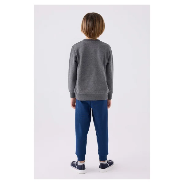 U.S. Polo Assn. 1900 Erkek Çocuk Pijama Takımı - Lacivert - 9 - 10 Yaş - Görsel 9