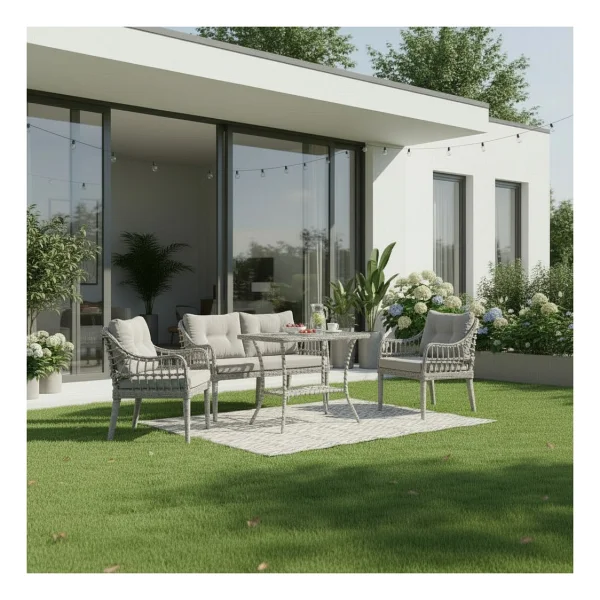 Tu Tienda Kaş 2+1+1+Sehpa Rattan Bahçe & Balkon Takımı - Görsel 3