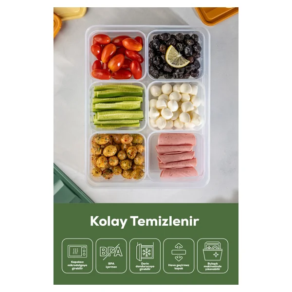 Vienev Bella Kahvaltılık Renkli - Görsel 5