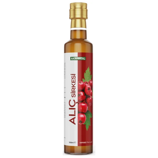 Aksu Vital Alıç Sirkesi 500 Ml - Katkısız, Doğal Fermantasyon - Görsel 2