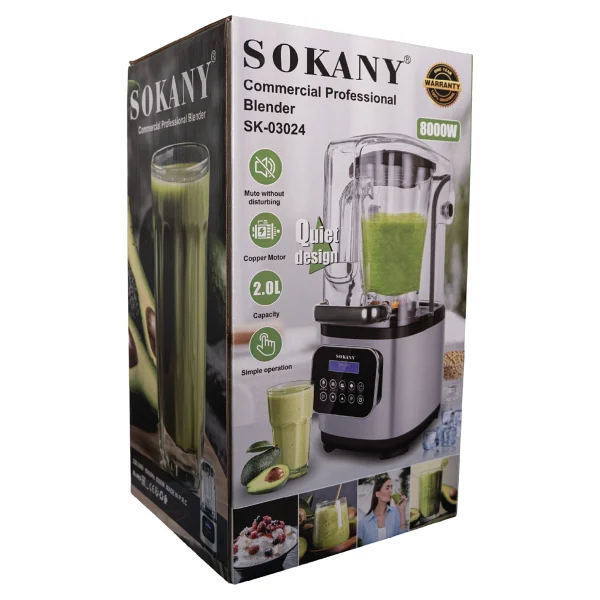 Sokany Sk-03024 8000 W Bar Blenderı - Görsel 5