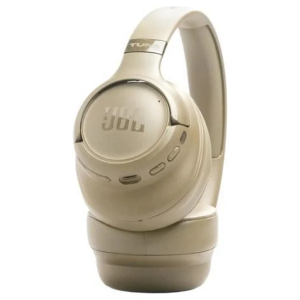 JBL Tune 780NC ANC Bej Kulak Üstü Bluetooth Kulaklık - Görsel 5