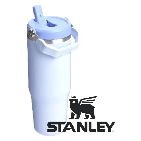 Stanley The Iceflow Flip Straw Açık Mavi 0.89 Lt Pipetli Termos Bardak - Görsel 3