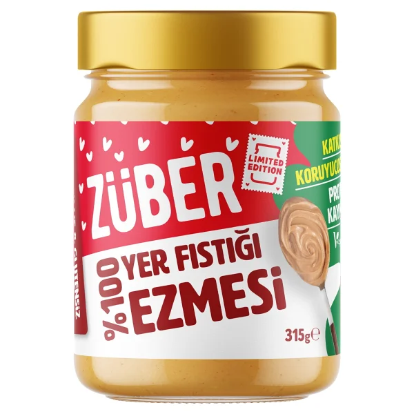 Züber Limited Edition Özel Paket (Nutzilla Kakaolu Fındık Kreması + %100 Yer Fıstığı Ezmesi) - Görsel 4