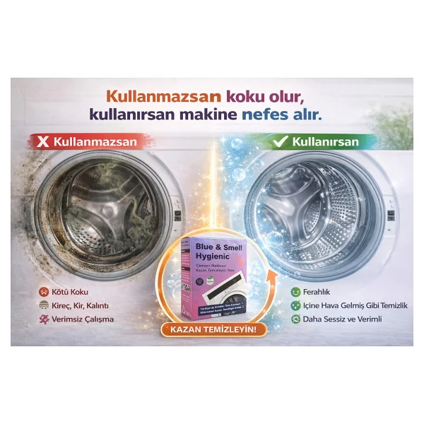 Beko Çamaşır Makinası Kazan Temizleme (2 Adet) - Görsel 4