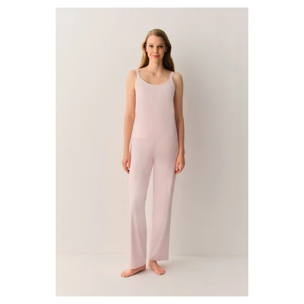 Suwen Lilibet Atlet Pantolon Pijama Takımı - Görsel 5