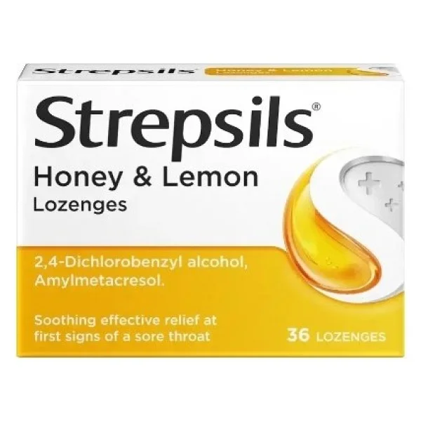 Strepsils Bal Ve Limon Aromalı 24'lü Pastil - Görsel 2