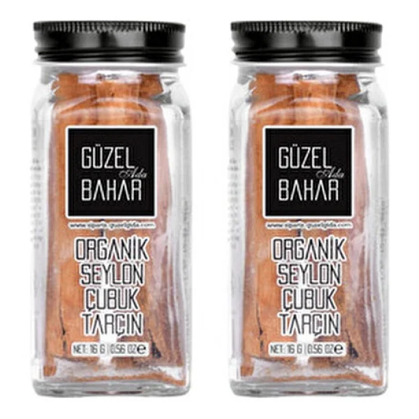 Güzel Ada Gıda Organik Seylon Çubuk Tarçın 2x16 Gr - Görsel 7