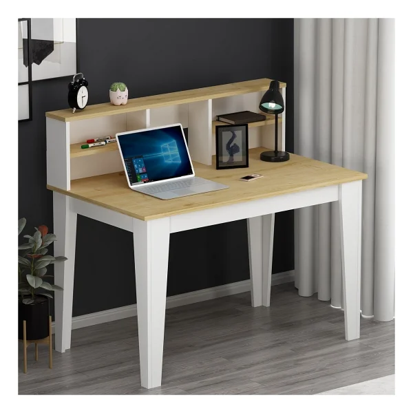 Betroya Şimal Plus Beyaz Safirmeşe Çalışma Masası - 121 X 60 - Görsel 3