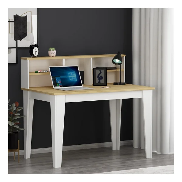 Betroya Şimal Plus Beyaz Safirmeşe Çalışma Masası - 121 X 60 - Görsel 6