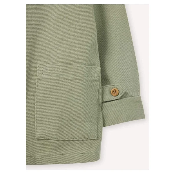 Defacto Gabardin Uzun Kollu Gömlek Erkek Bebek, 9-12 Ay, G6614a526sp, Yeşil-Gn1216, Erkek Bebek - Görsel 4