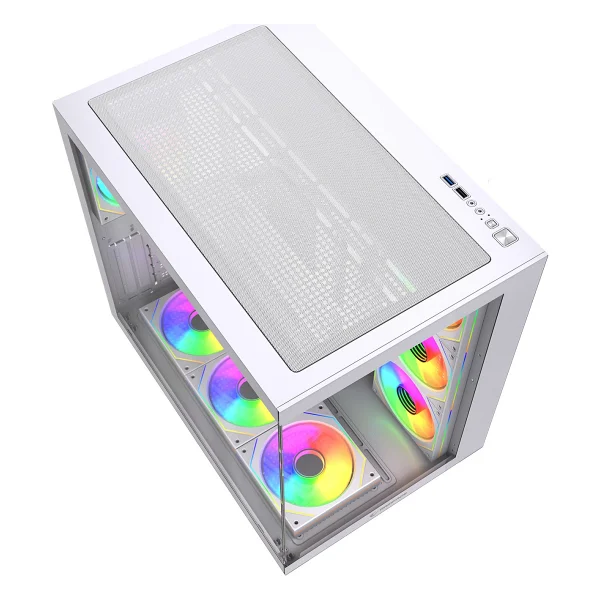 Rampage Ares Argb Fanlı Beyaz 750 W Atx Oyuncu Kasası - Görsel 8