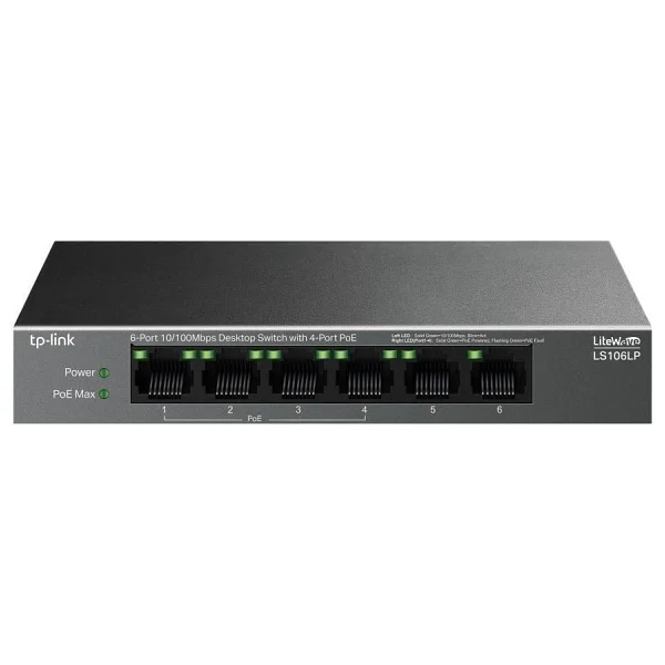 Tp-Link Ls109p 9 Port Poe Switch - Görsel 6