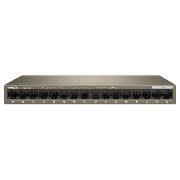 Tenda Teg1016m 16 Port 10/100/1000 Mbps Gigabit Switch - Görsel 8