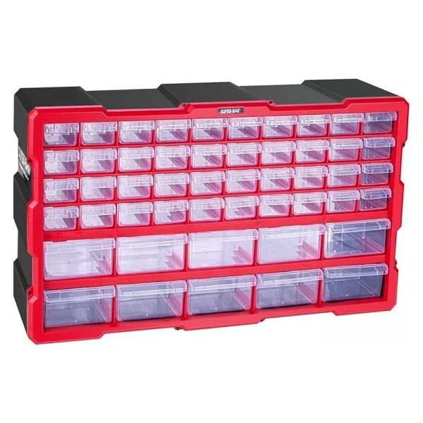 Süper Bag Asr-6016 50’li Mega Monoblok Çekmece Seti - Görsel 2