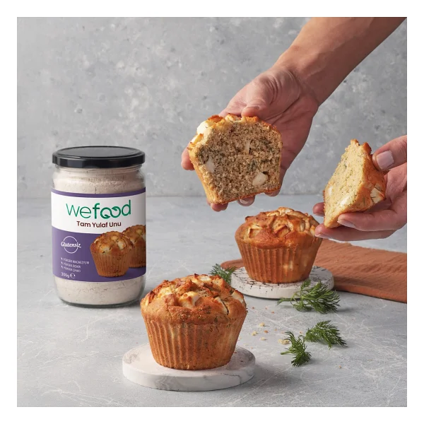 Wefood 300 Gr Glutensiz Tam Yulaf Unu - Görsel 3