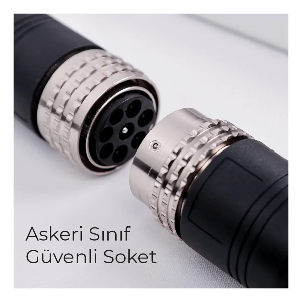 Hims Hctk-22-G 22 Kw 5 M Kablolu Elektrikli Araç Şarj İstasyonu - Görsel 8