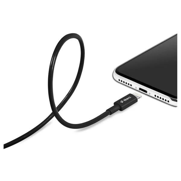 Ttec 2dk7508s 1 M Siyah USB To Lightning Şarj Kablosu - Görsel 6