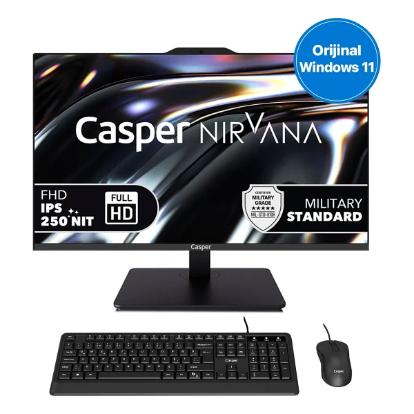 Casper Nirvana A80.1362-Cf00a-V-S İ7-13620h 24 GB 1 TB SSD UHD Graphics 23.8" Full HD All İn One PC - Görsel 9