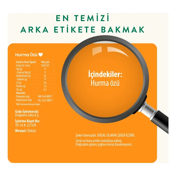 Wefood Hurma Özü 315 Gr - Görsel 6