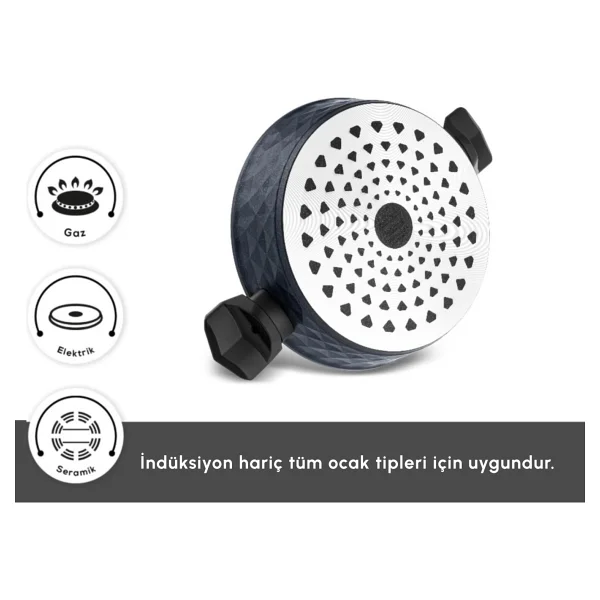 Karaca Biodiamond 20 Cm Antibakteriyel Kulp Sahan - Görsel 7