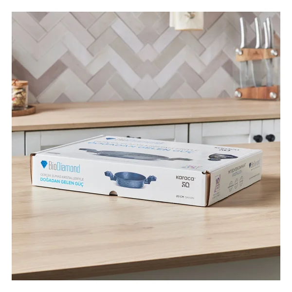 Karaca Biodiamond 20 Cm Antibakteriyel Kulp Sahan - Görsel 9