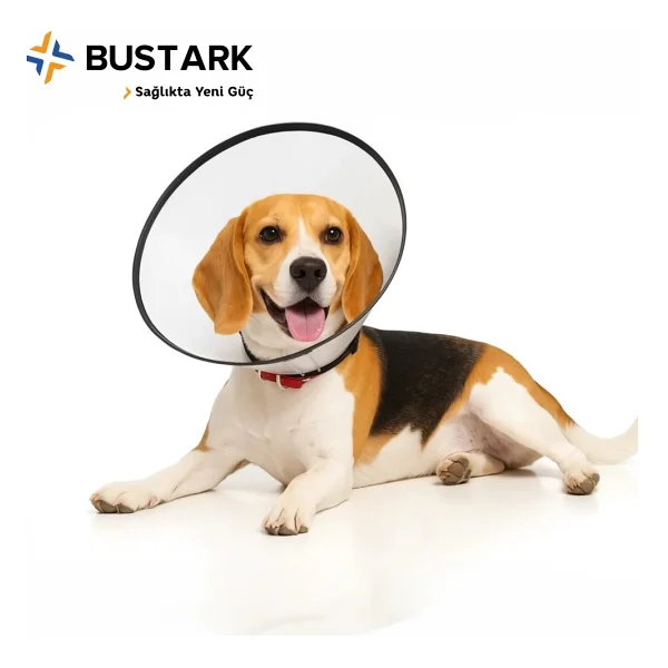 Bustark Kedi Köpek Elizabeth Kauçuk Dikişli Yakalık 15cm - Görsel 4