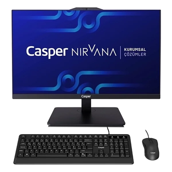 Casper Nirvana A90.1362-Df00x-V-S İ7-13620h 32 GB 1 TB SSD UHD Graphics 23.8" Full HD All İn One PC - Görsel 2