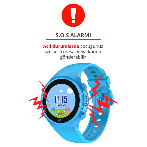 Wiky Watch 5s Akıllı Çocuk Saati - Görsel 3